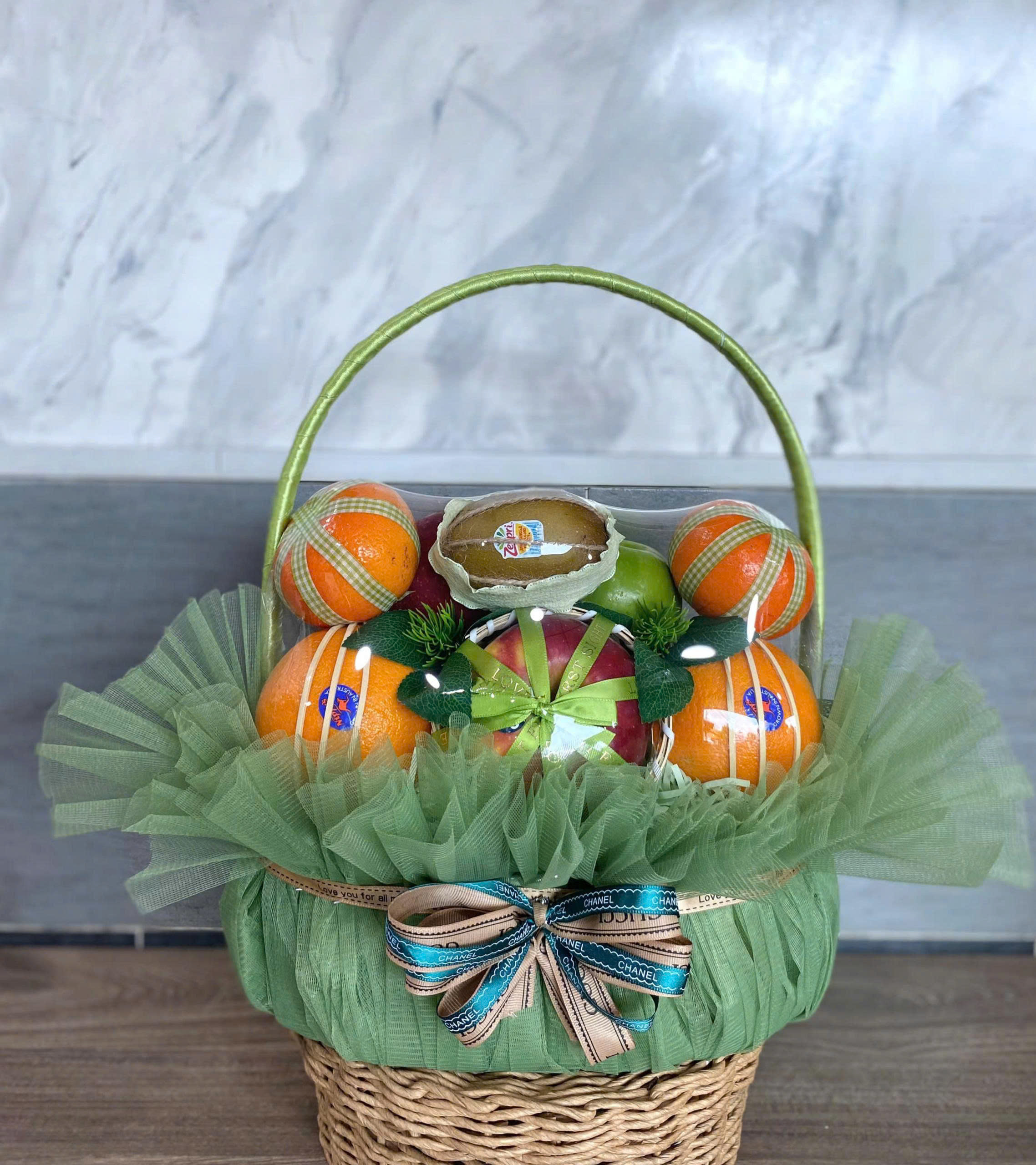 Giỏ Xanh Cỏ Mạ (Cái)