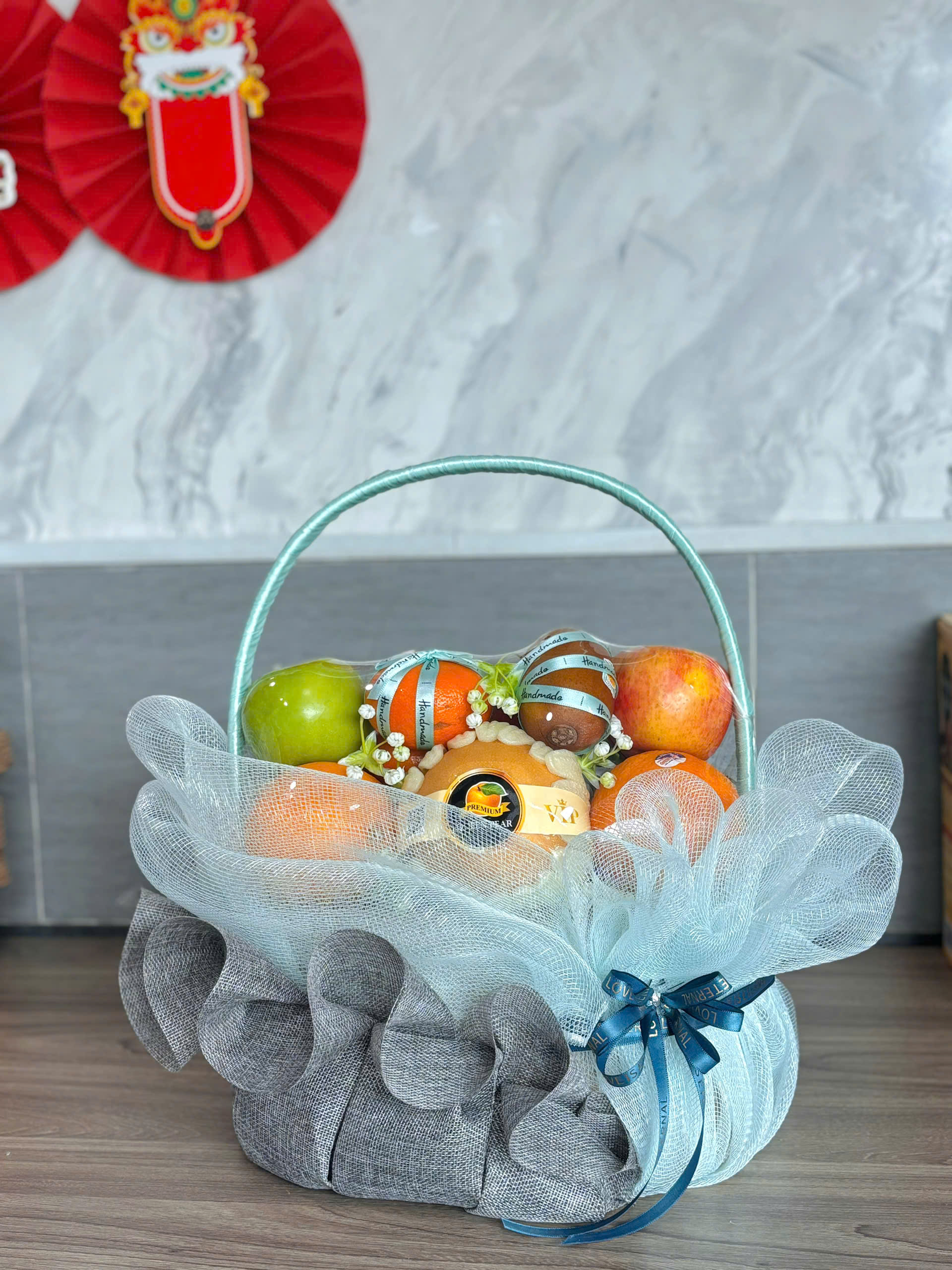 Giỏ Xanh Xám (Cái)