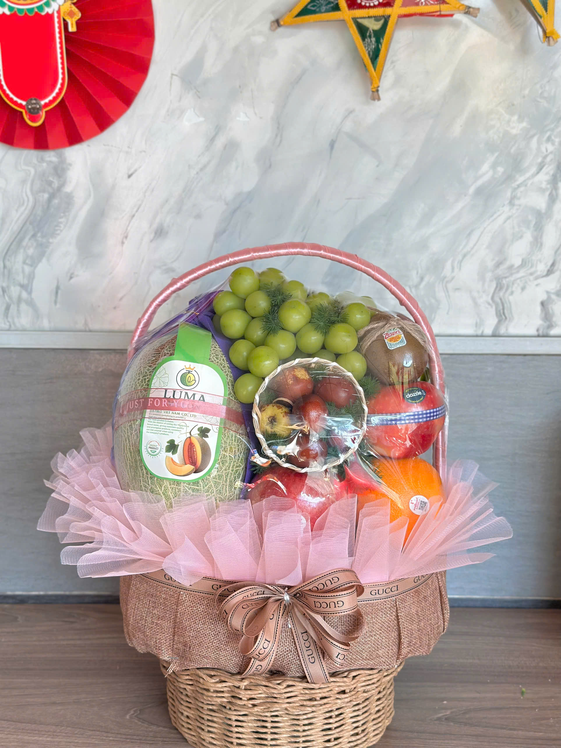 Giỏ Nâu Hồng (Cái)