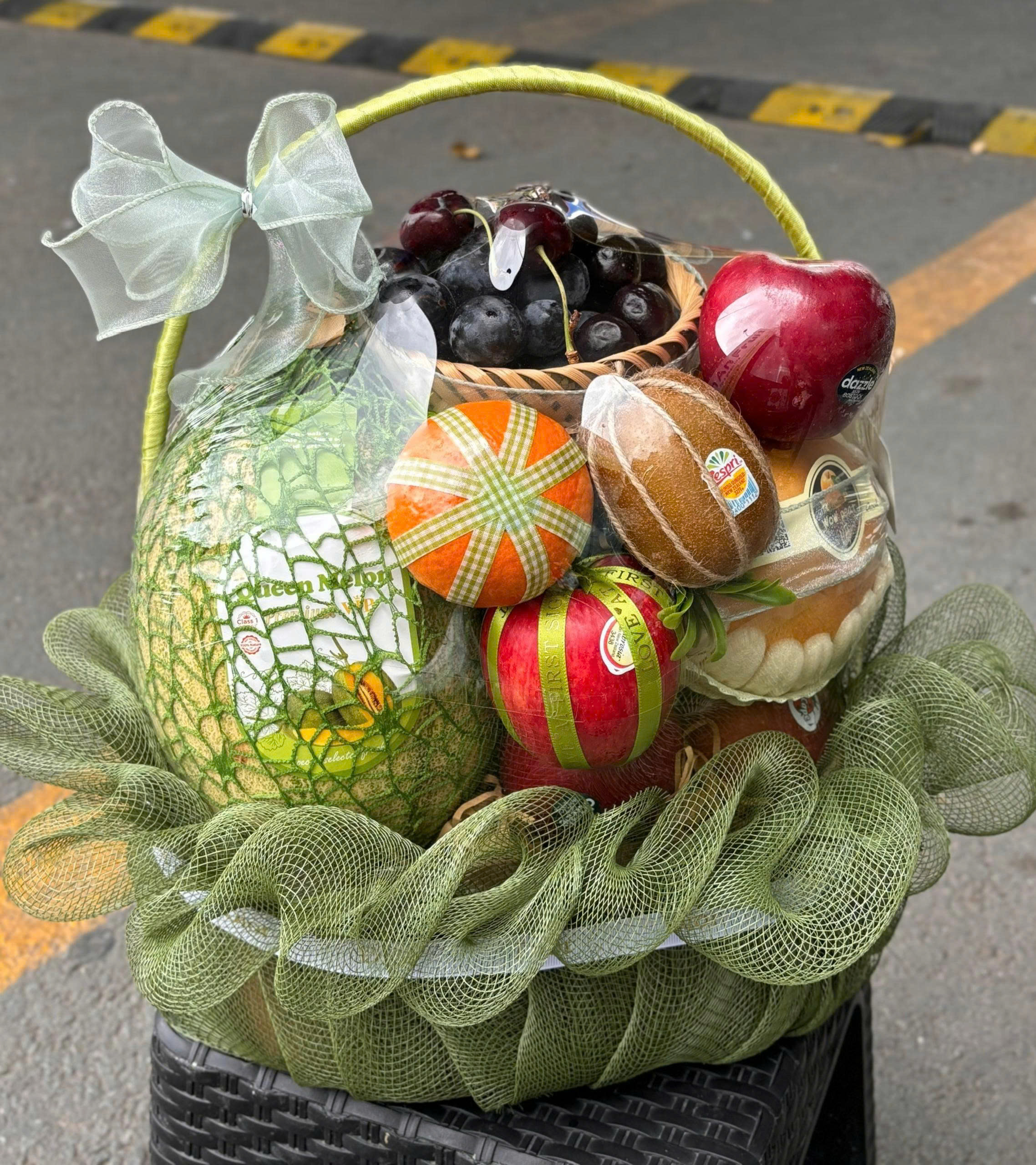 Giỏ Xanh Mạ (Cái)