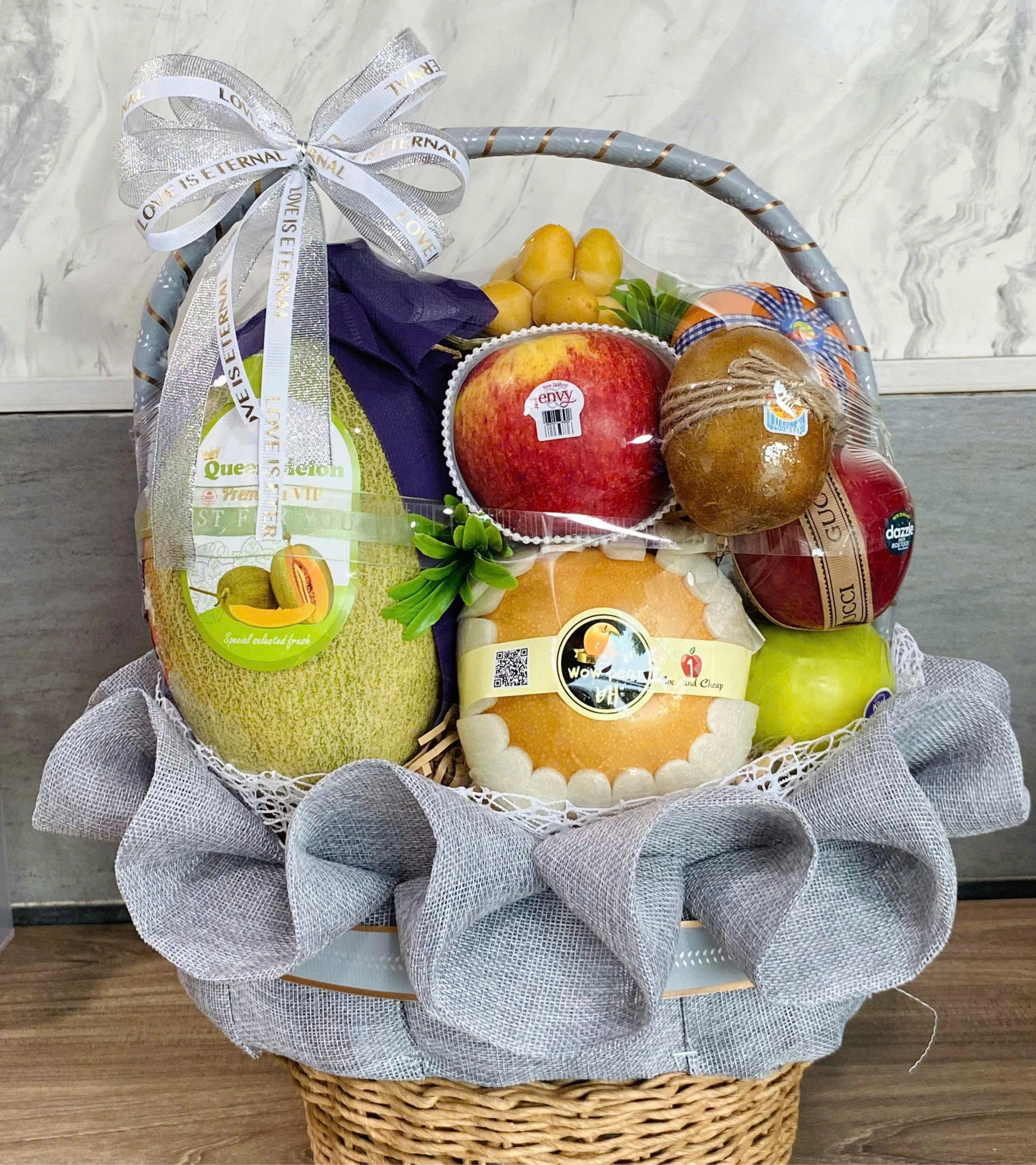 Giỏ Xám Bạc (Cái)