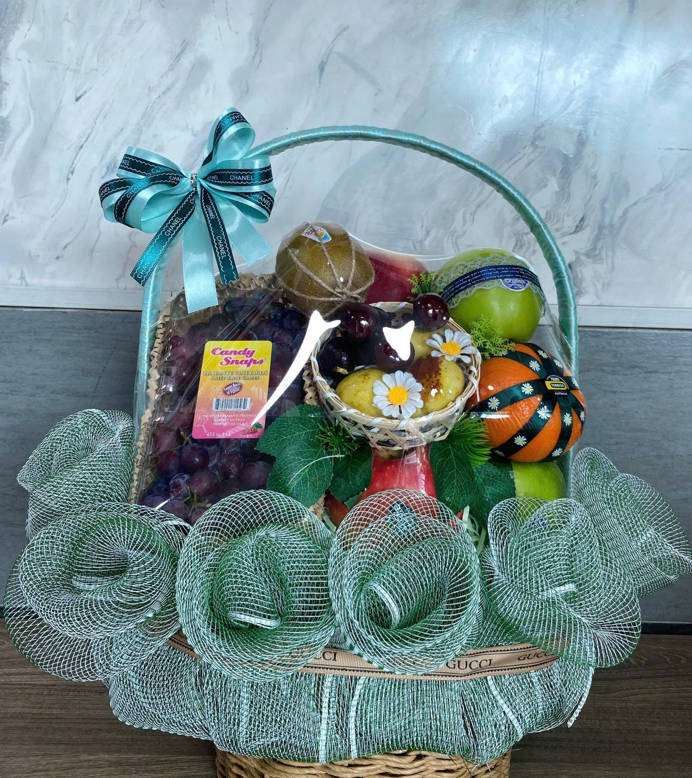 Giỏ Xanh Mạ (Cái)