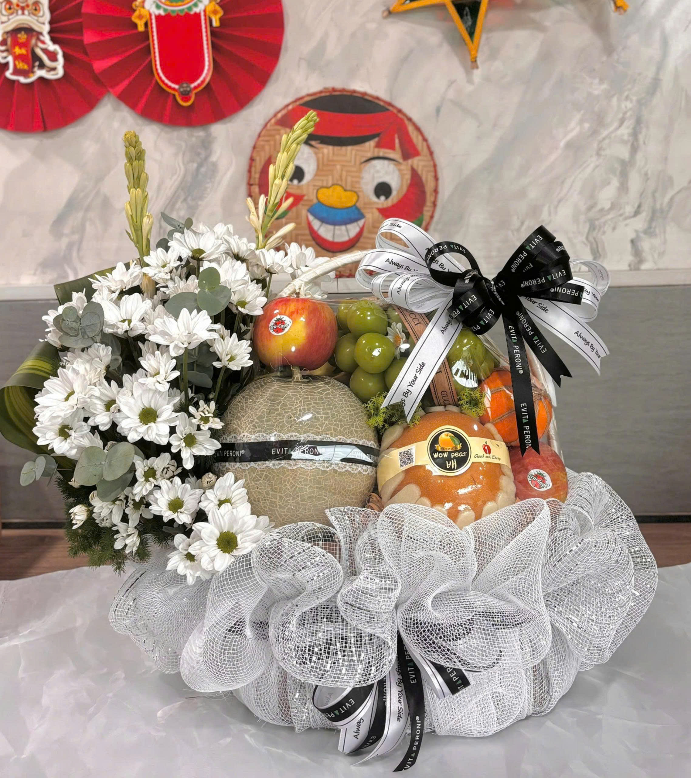 Giỏ Trắng Đen (Có điều chỉnh theo nhu cầu khách hàng)