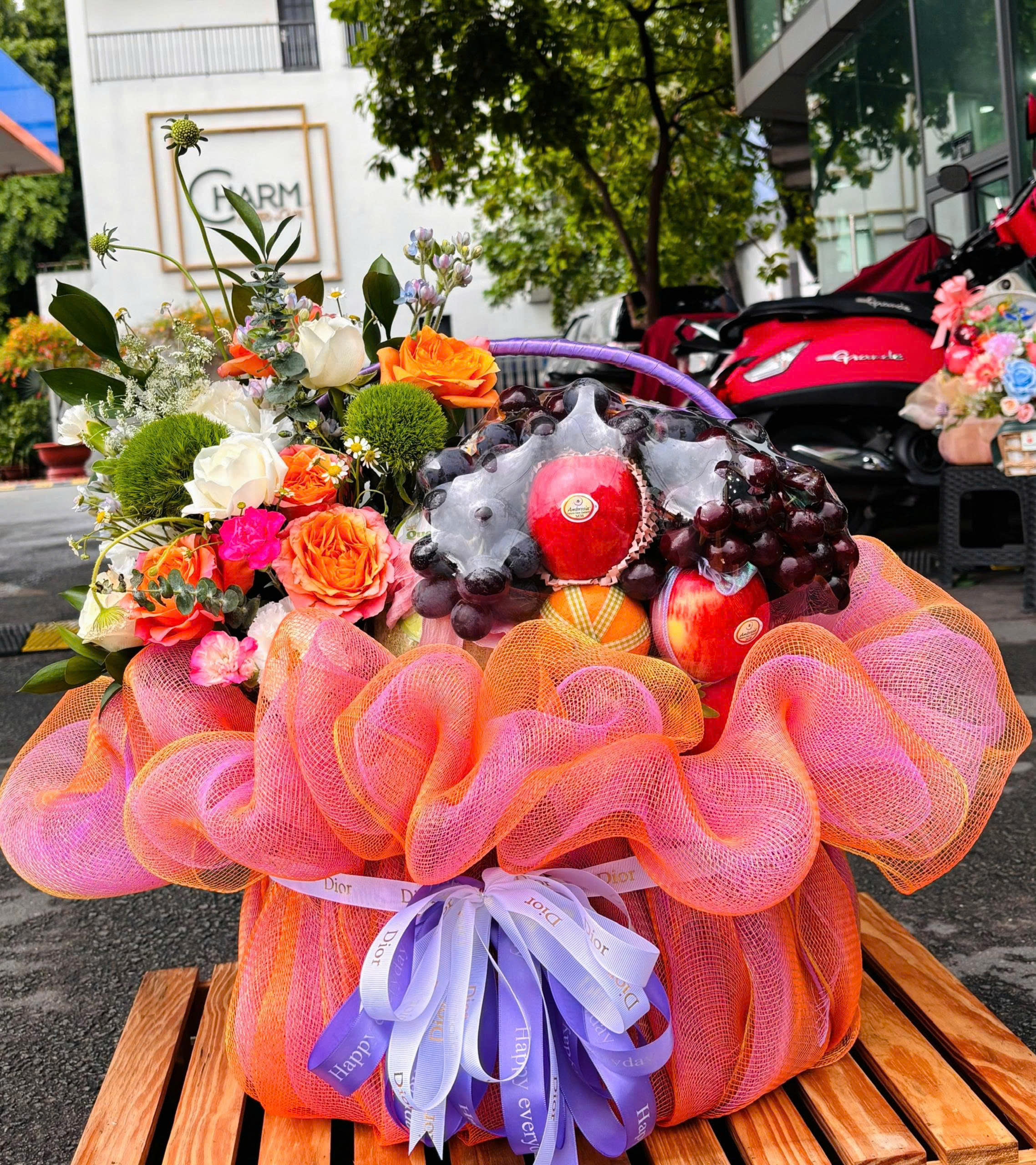 Giỏ Hồng Hoa (Cái)