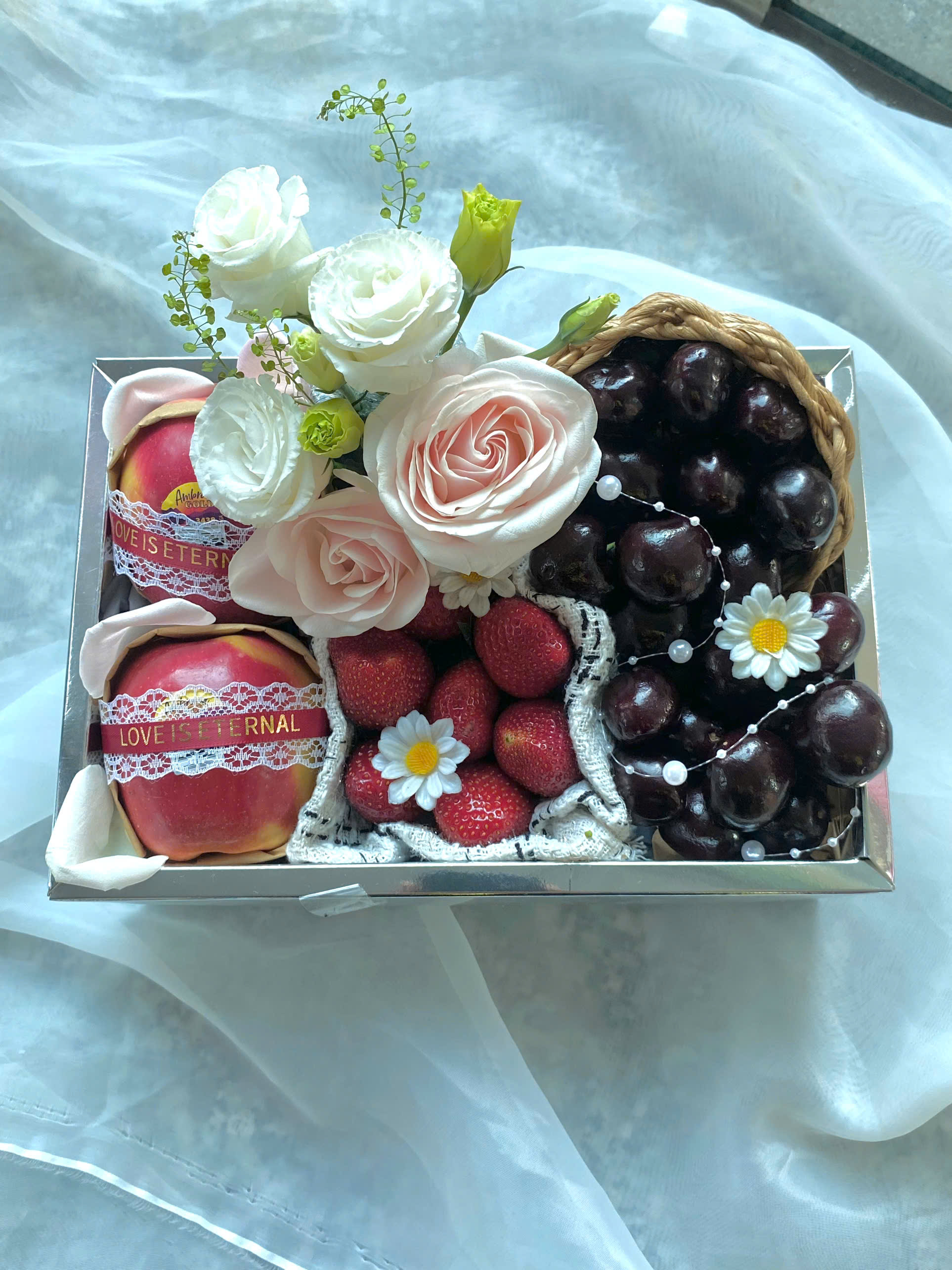 Hộp Hoa Trái kết Hợp